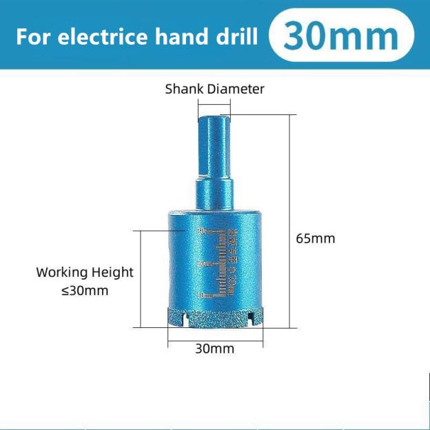 CutVibePro Diamond Hole Saw Drill Bit for Tile, Stone, Countertop