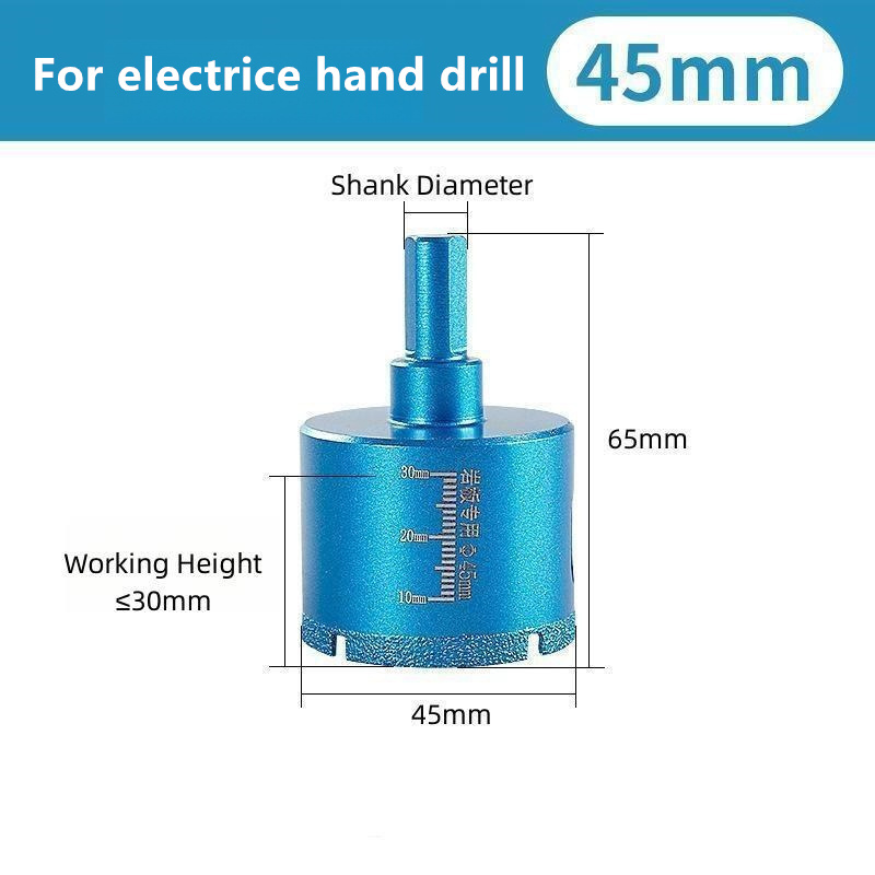 CutVibePro Diamond Hole Saw Drill Bit for Tile, Stone, Countertop