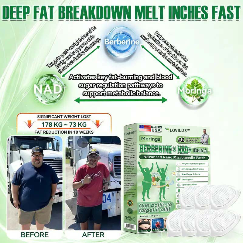 🇺🇸 𝐎𝐟𝐟𝐢𝐜𝐢𝐚𝐥 𝐔𝐒 𝐒𝐭𝐨𝐫𝐞 | 🧑‍⚕️🩺 LOVILDS™ Moringa · Berberine × NAD+ 𝟏𝟎-𝐢𝐧-𝟏 𝐀𝐝𝐯𝐚𝐧𝐜𝐞𝐝 𝐍𝐚𝐧𝐨 𝐌𝐢𝐜𝐫𝐨𝐧𝐞𝐞𝐝𝐥𝐞 𝐏𝐚𝐭𝐜𝐡 — 𝐎𝐧𝐜𝐞 𝐃𝐚𝐢𝐥𝐲, 𝐕𝐢𝐬𝐢𝐛𝐥𝐞 𝐑𝐞𝐬𝐮𝐥𝐭𝐬 𝐢𝐧 𝟕 𝐃𝐚𝐲𝐬
