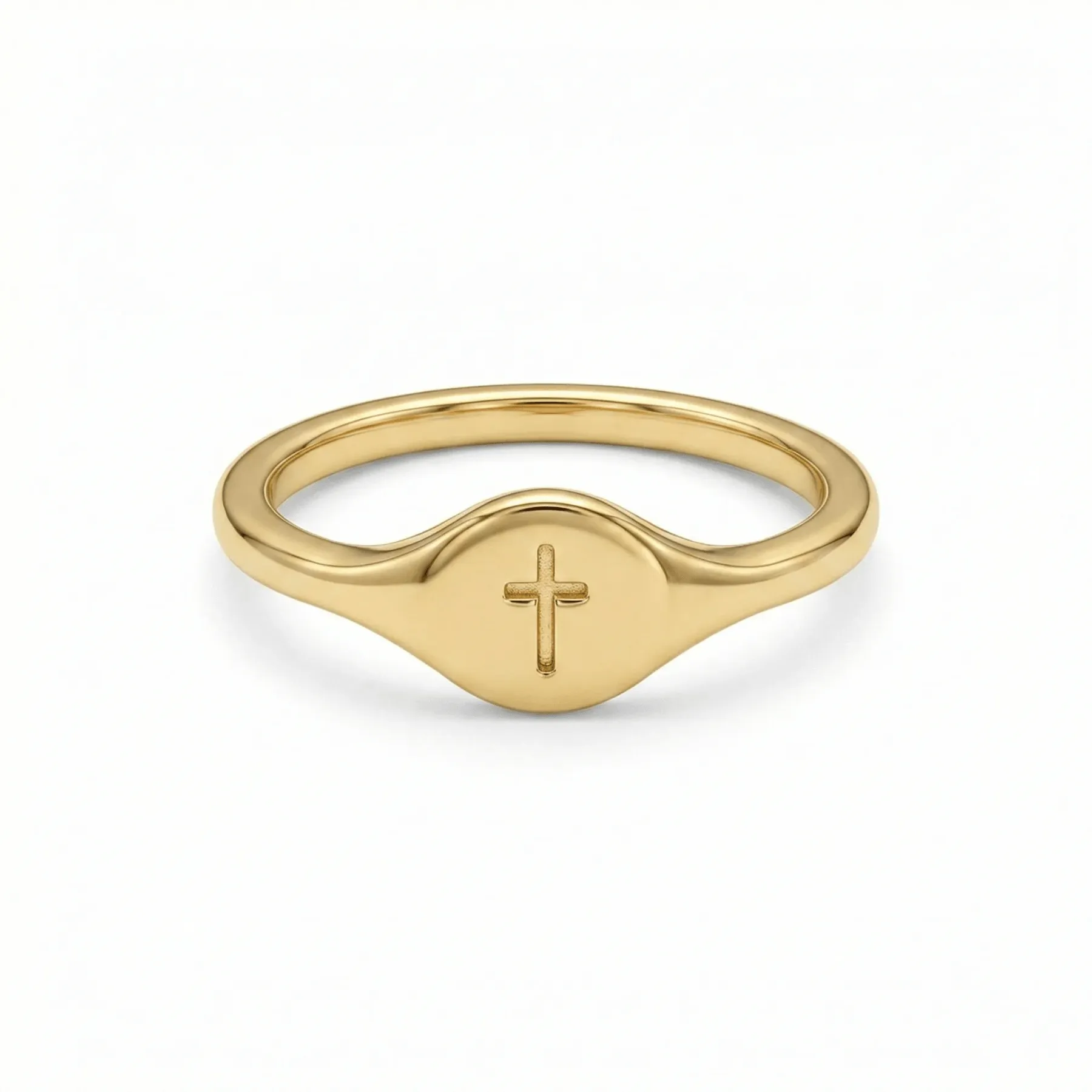 Small Cross faith Ring