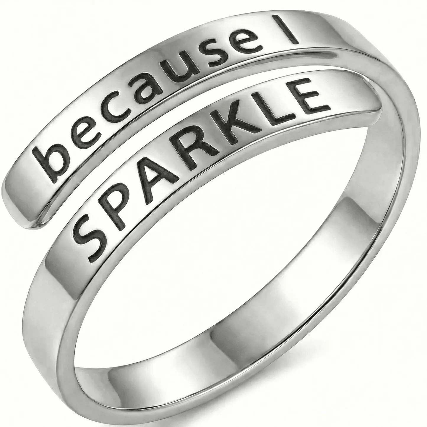 because I SPARKLE - Minimalist Ring
