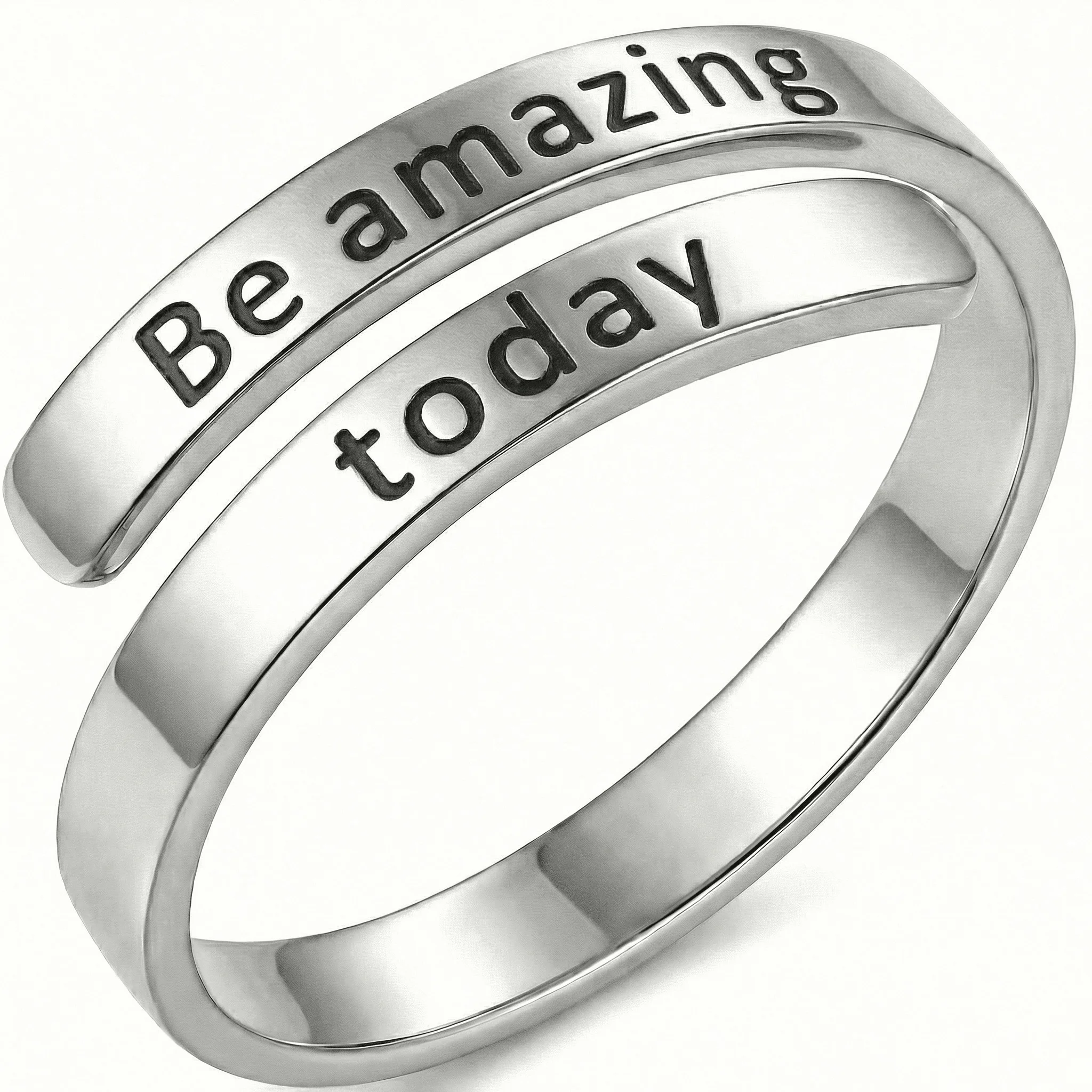 Be amazing today - Minimalist Ring