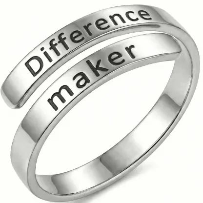 difference maker - Minimalist Ring