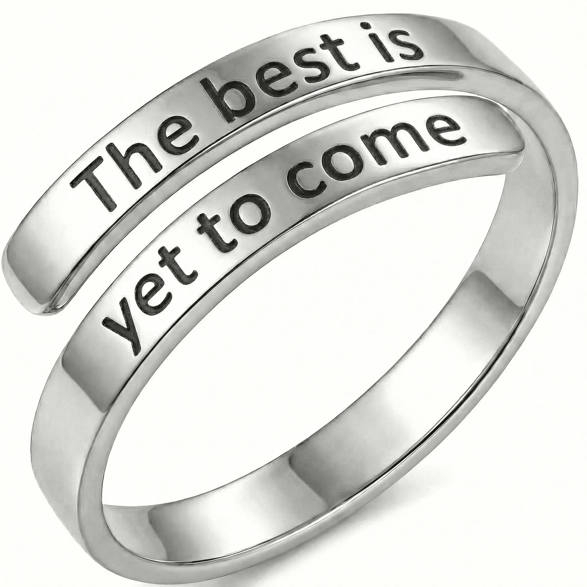 The best is yet to come - Minimalist Ring