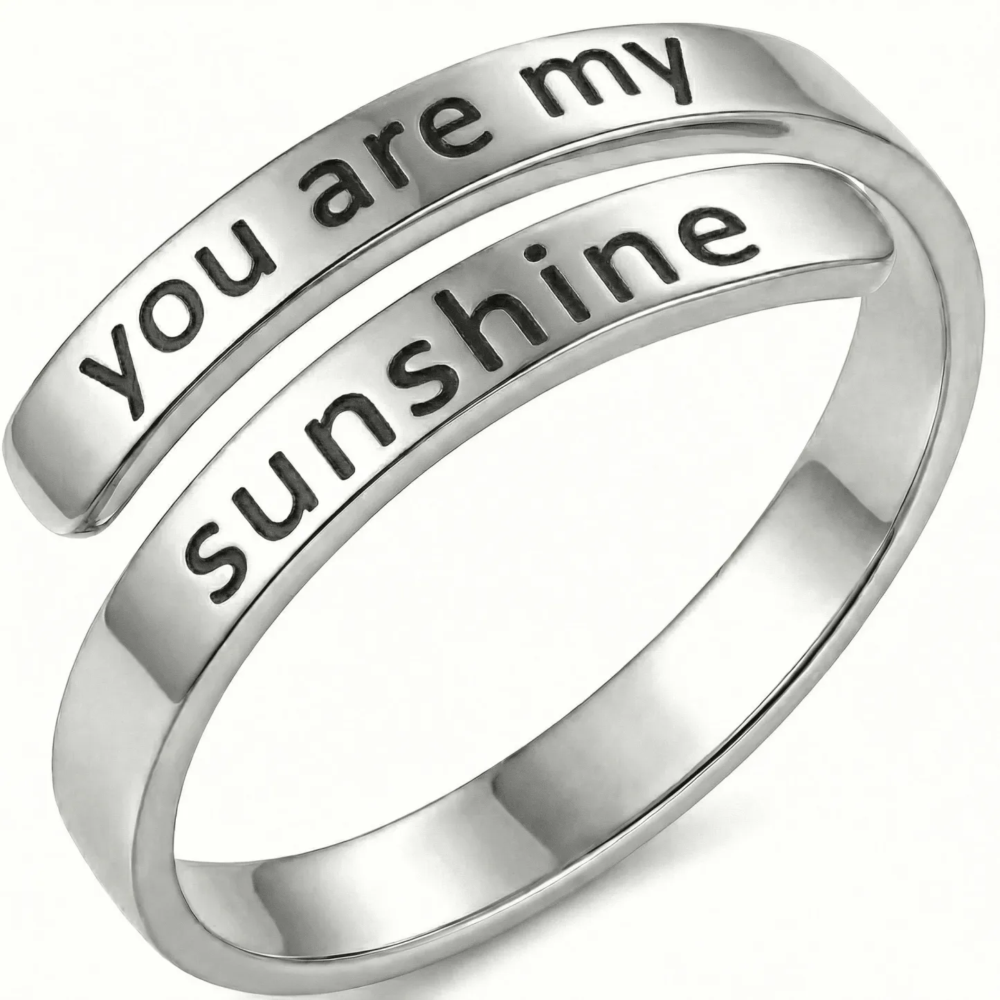you are my sunshine - Minimalist Ring