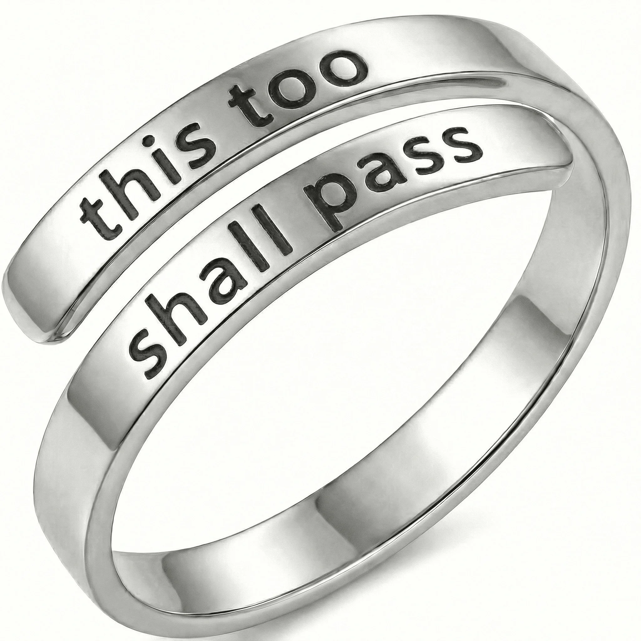 this too shall pass - Minimalist Ring