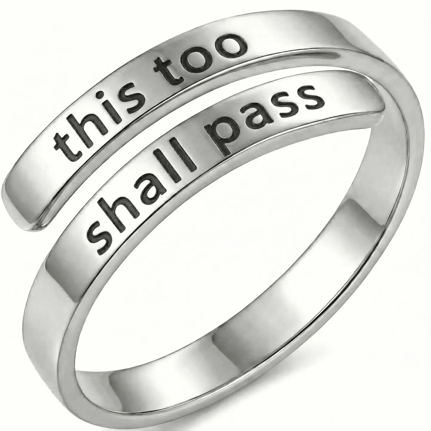 this too shall pass - Minimalist Ring