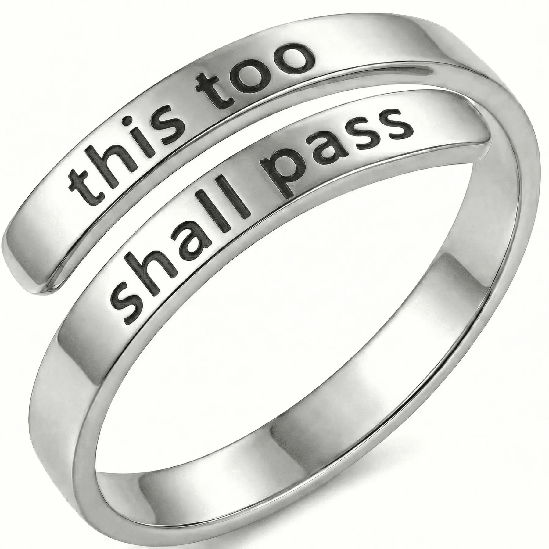 this too shall pass - Minimalist Ring