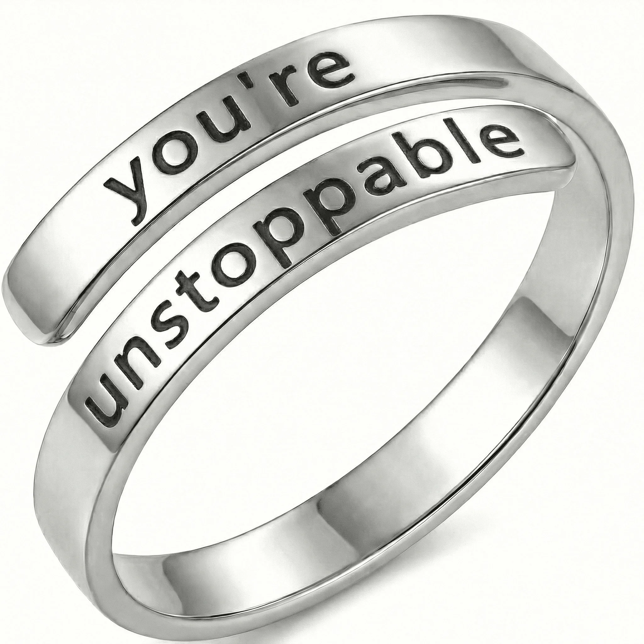 you're unstoppable - Minimalist Ring