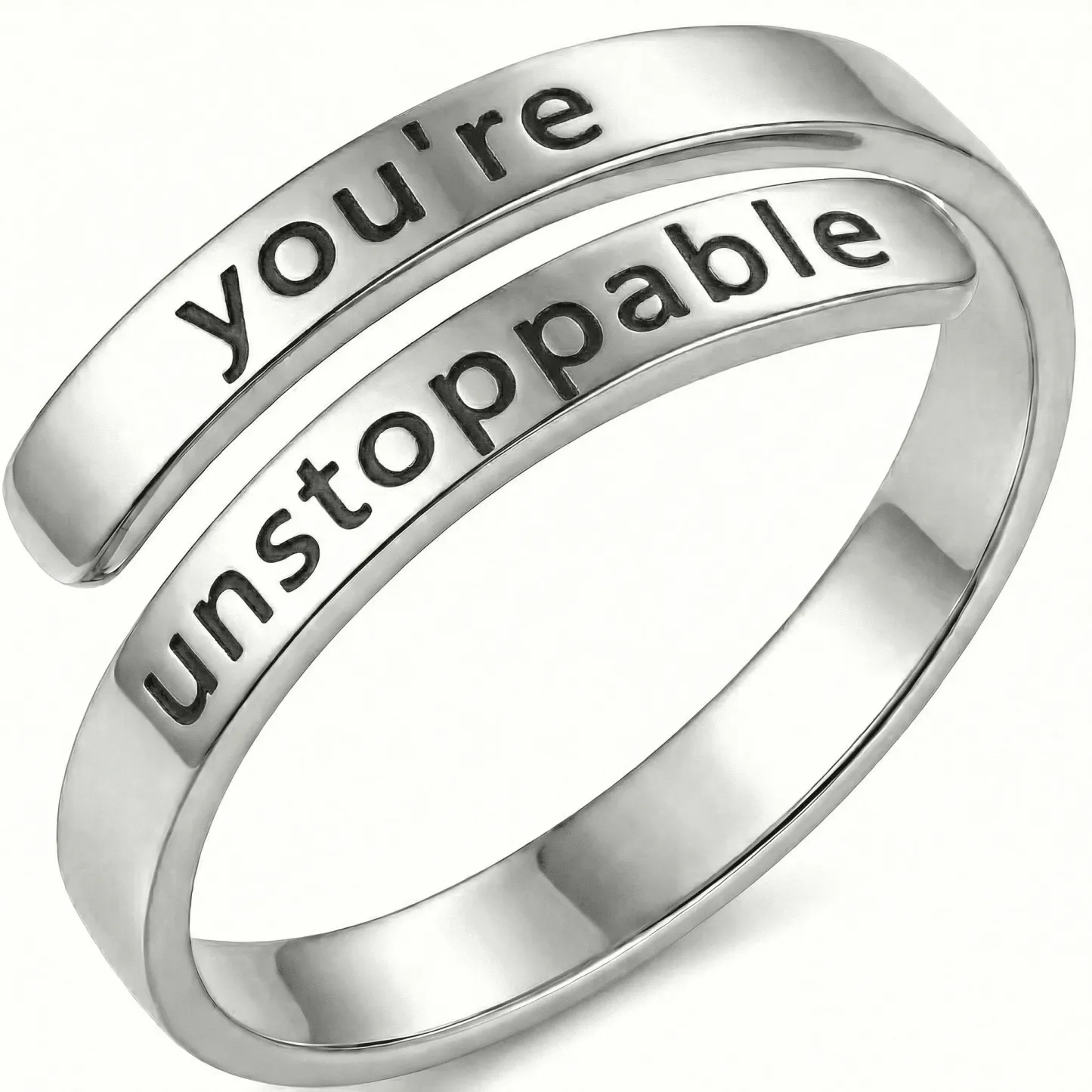 you're unstoppable - Minimalist Ring