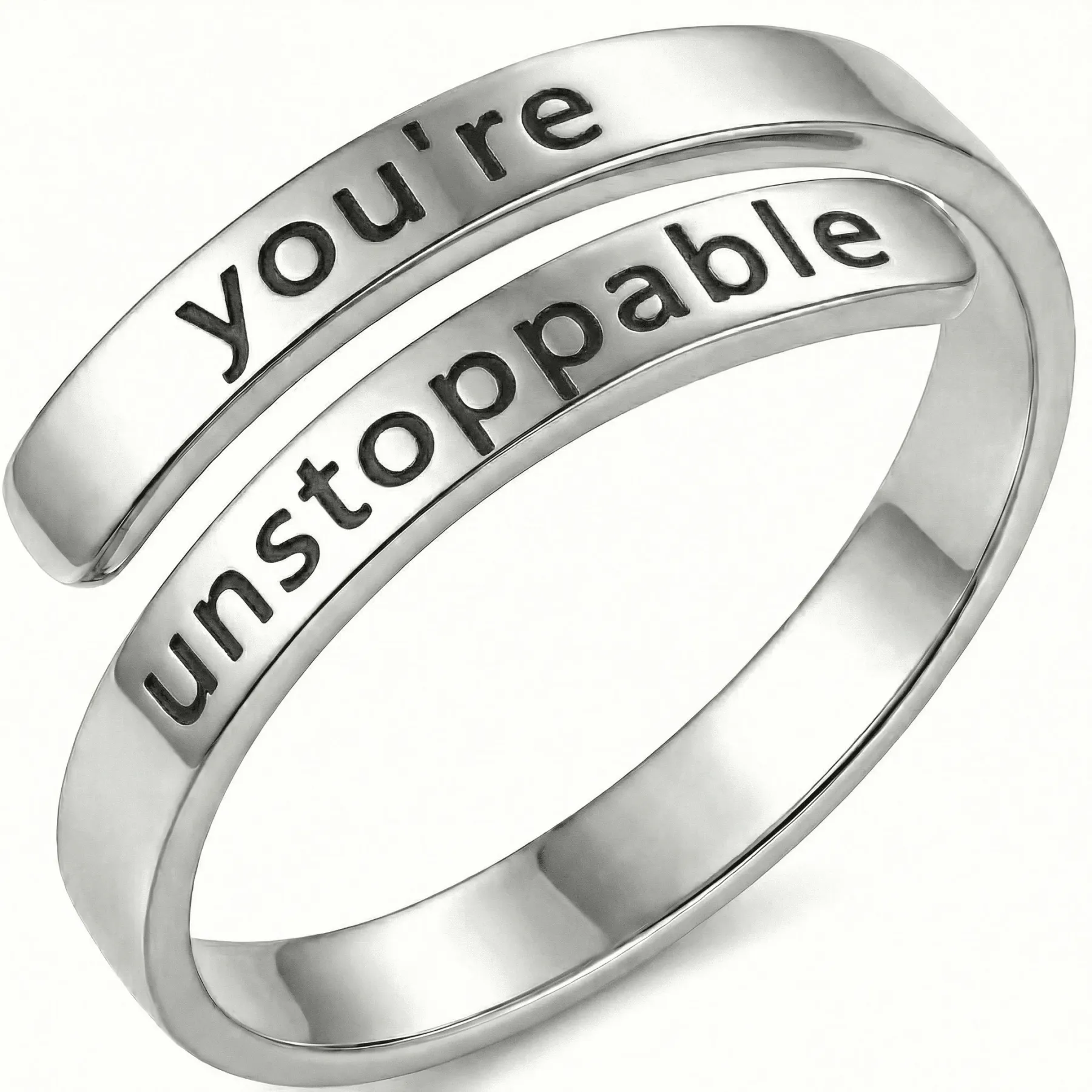 you're unstoppable - Minimalist Ring