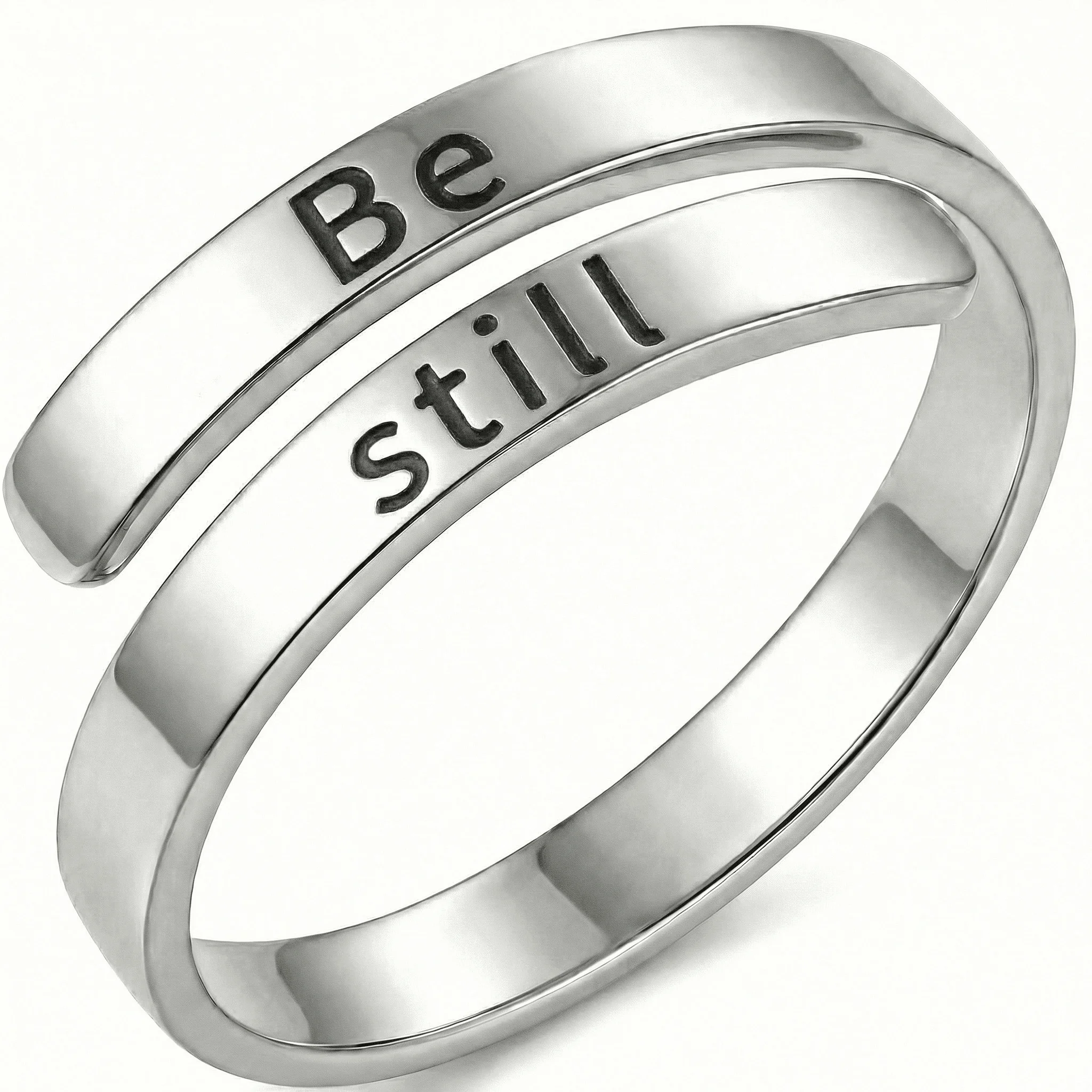 Be still - Minimalist Ring