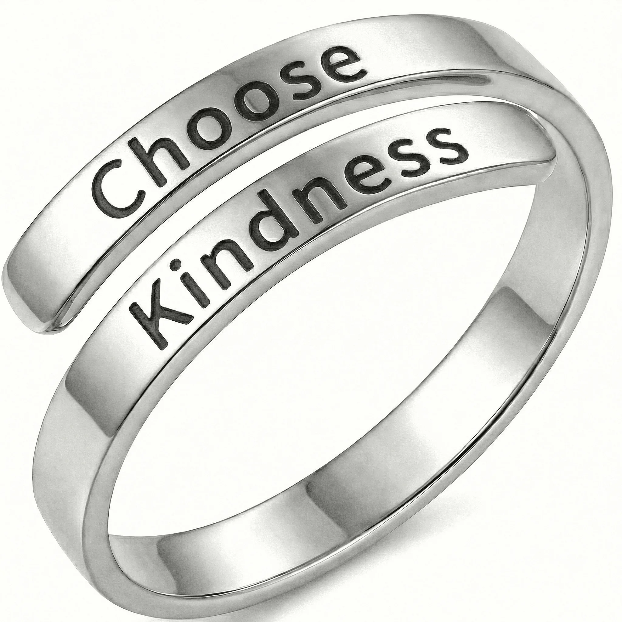 Choose Kindness - Minimalist Ring