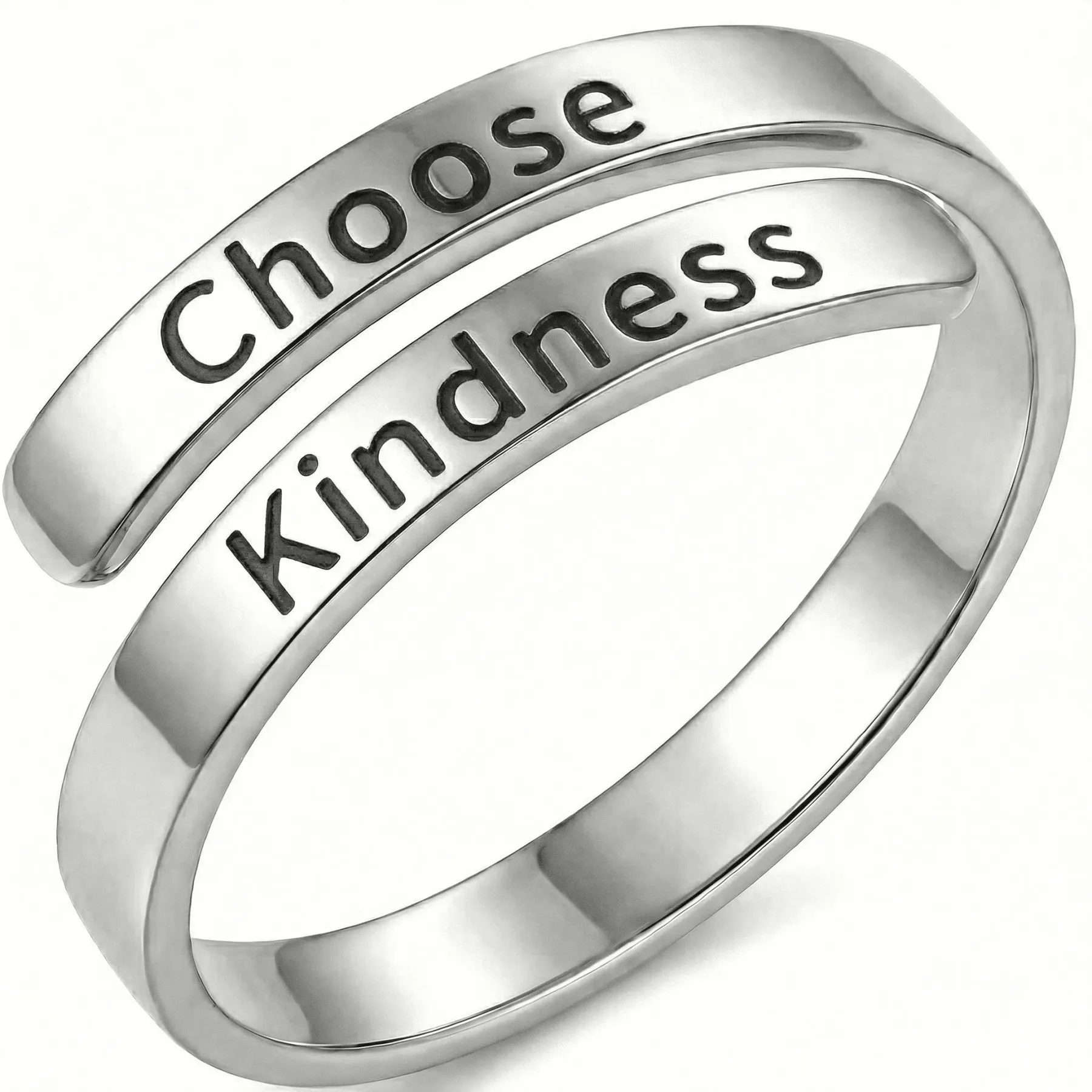 Choose Kindness - Minimalist Ring