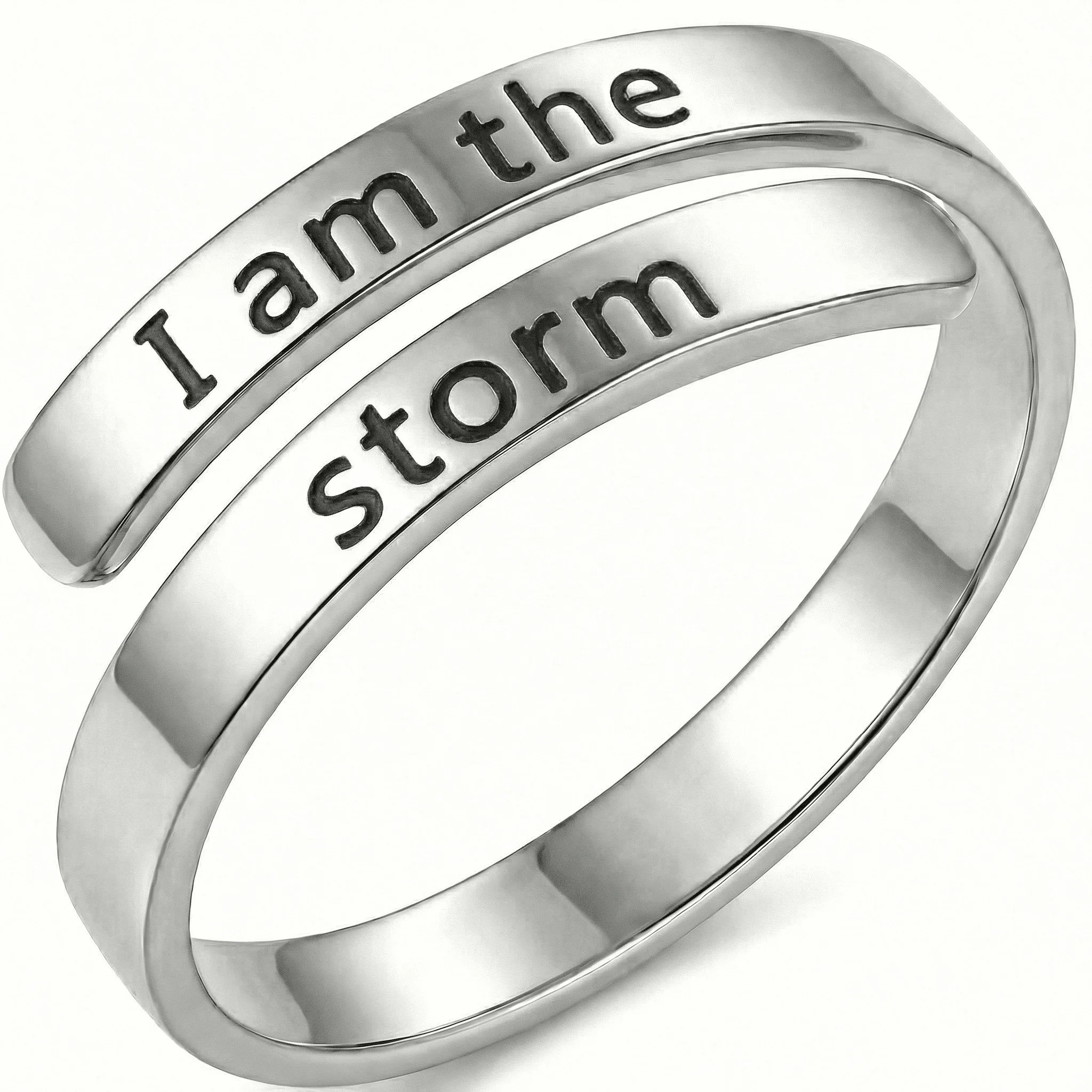 I am the storm - Minimalist Ring