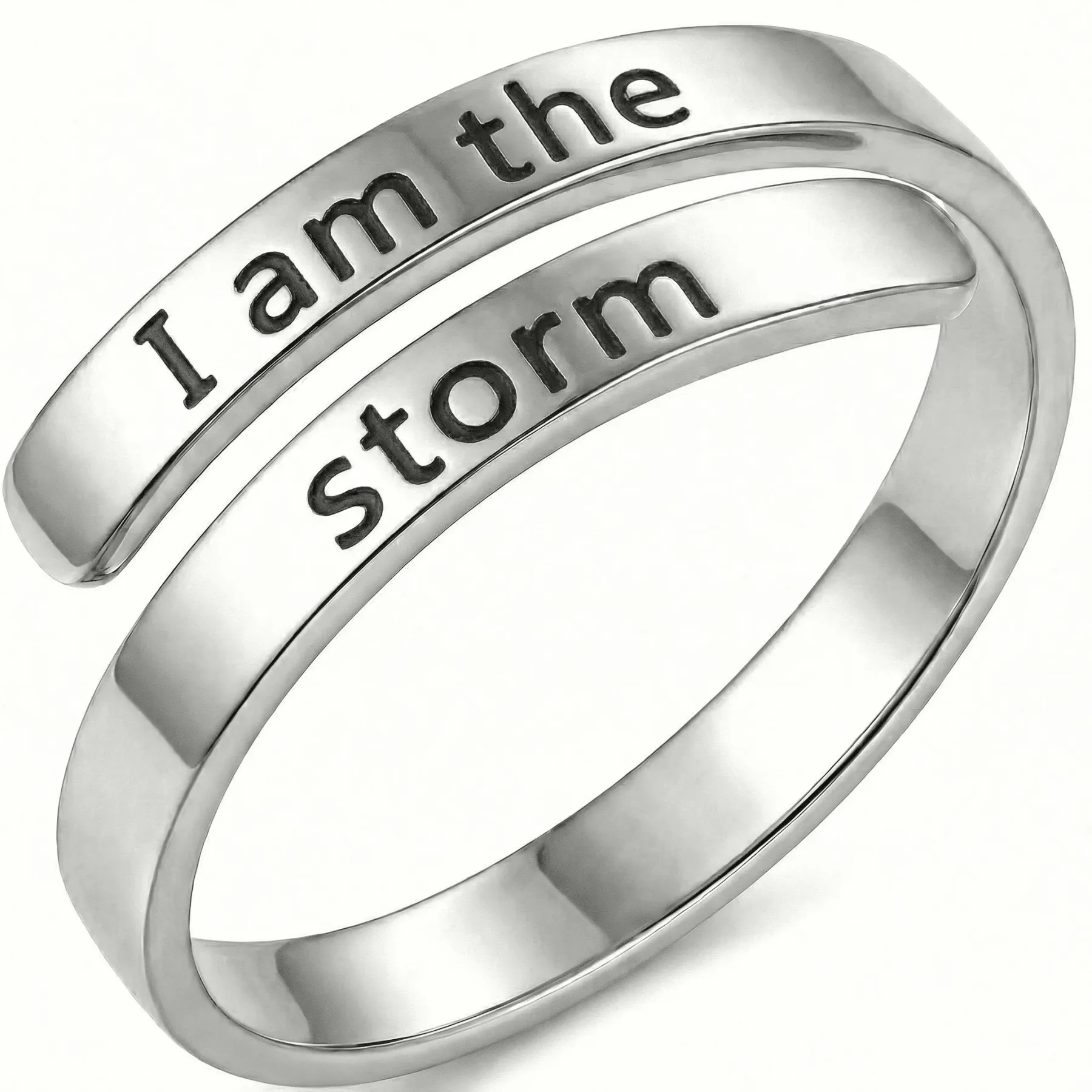 I am the storm - Minimalist Ring