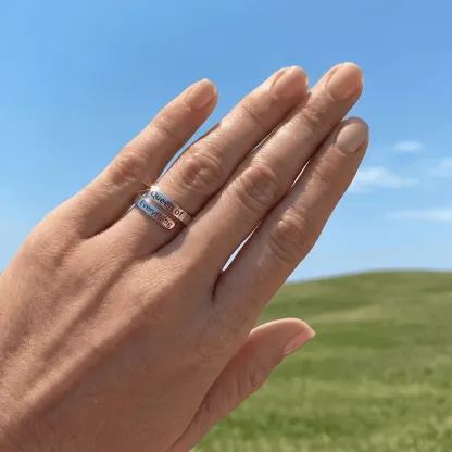 Queen of Everything - Minimalist Ring