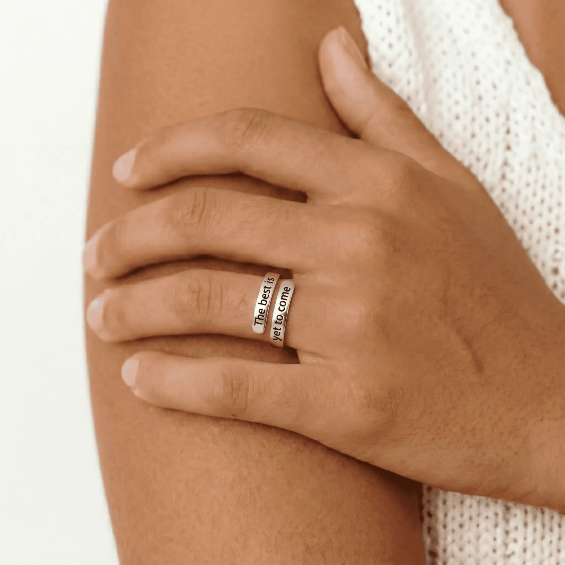 The best is yet to come - Minimalist Ring