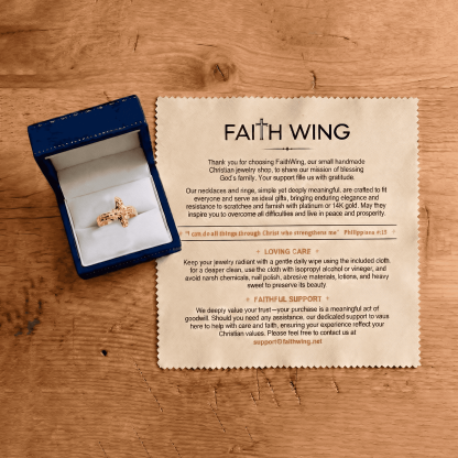 Jesus Cross Ring