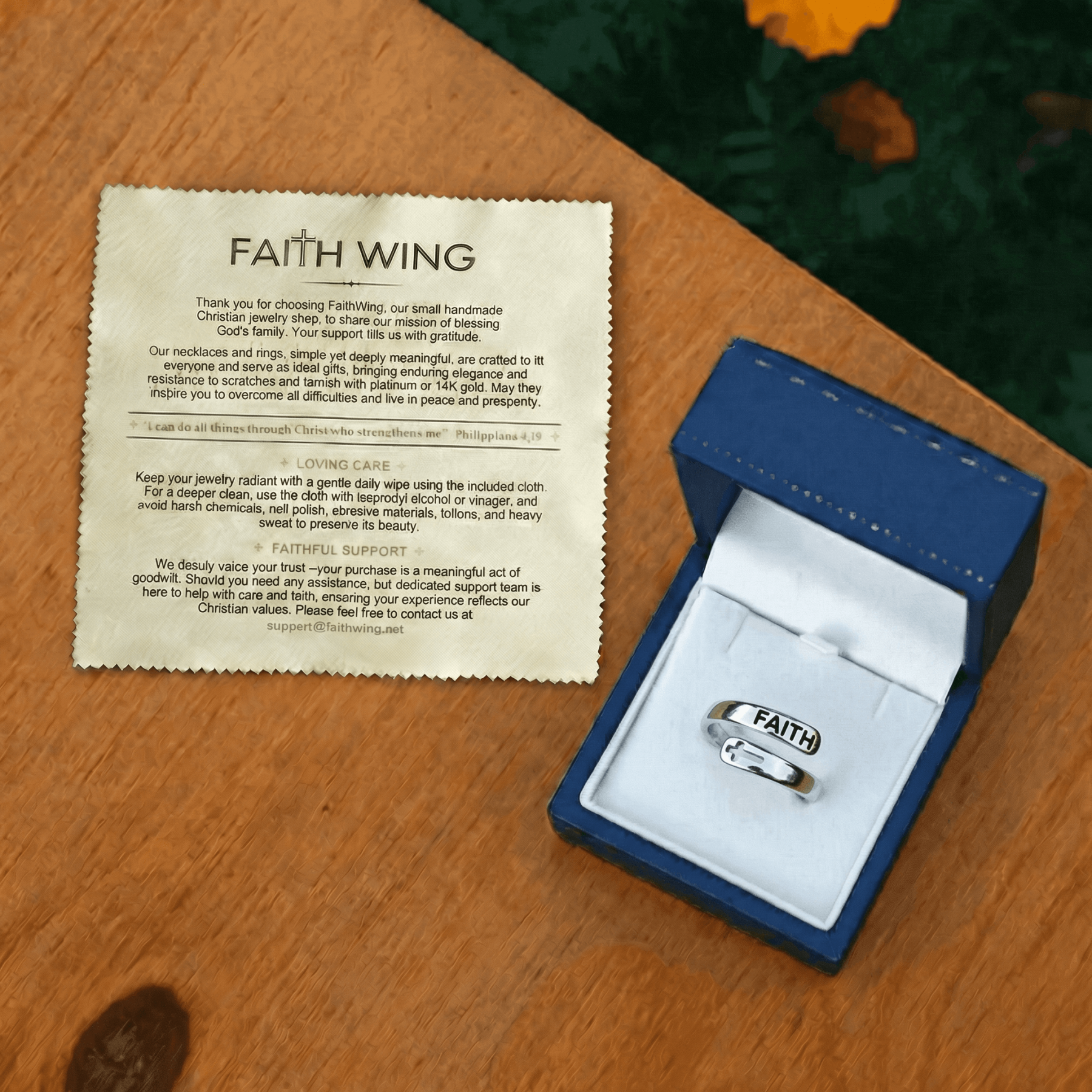 Faith Hug Ring
