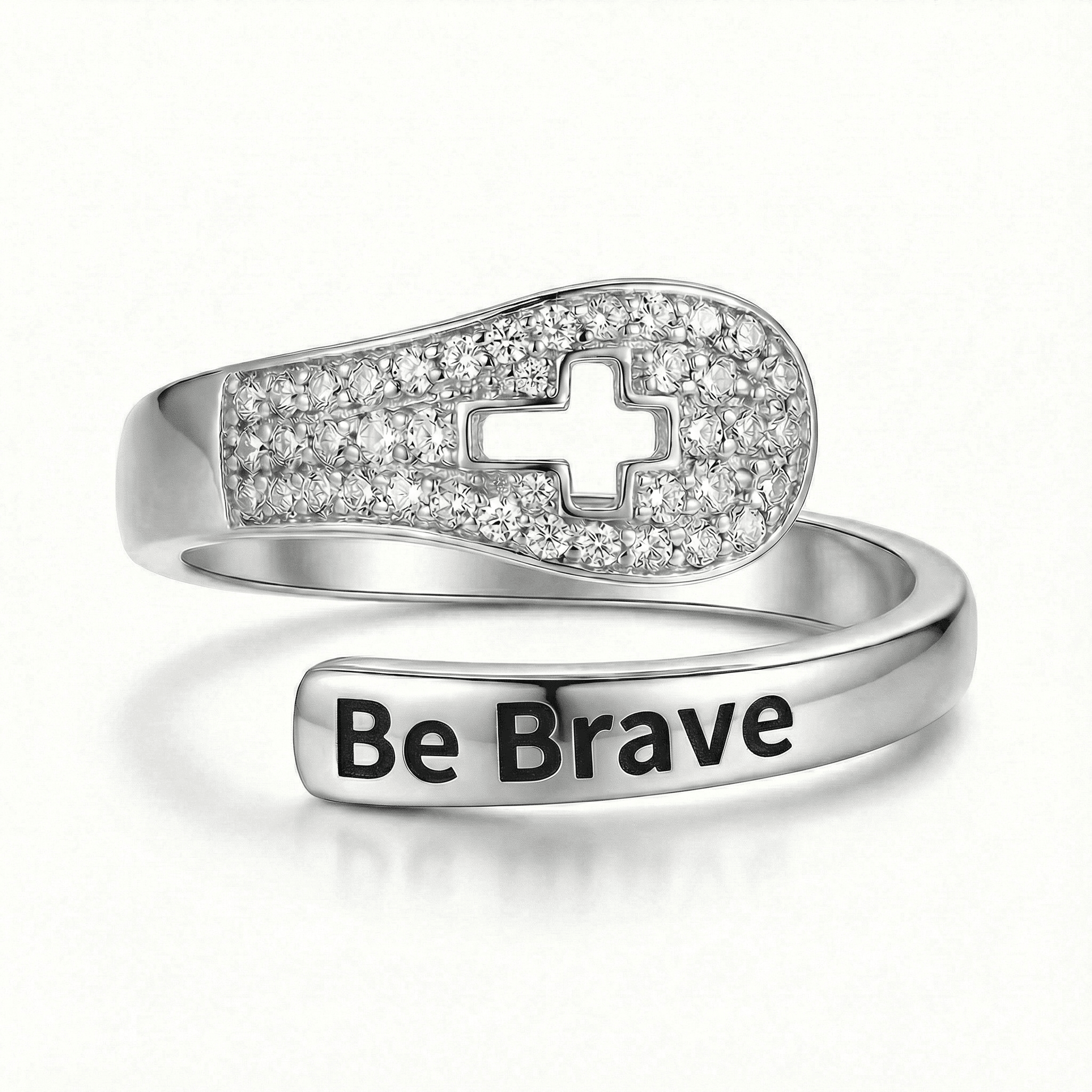 Be Brave - Faith Ring