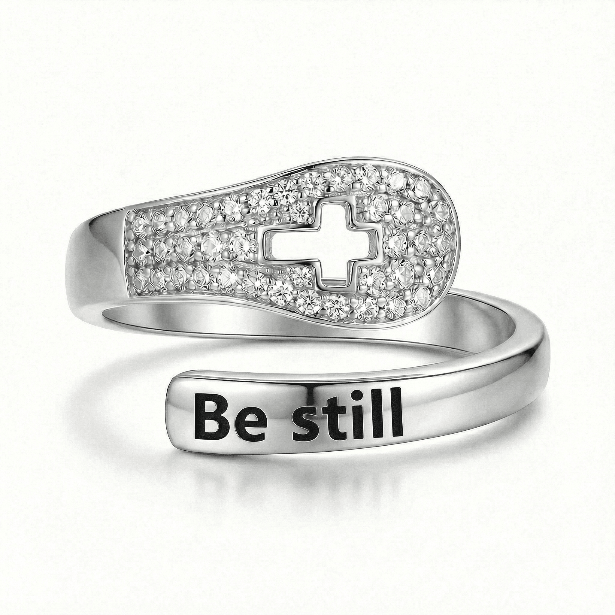 Be still - Faith Ring