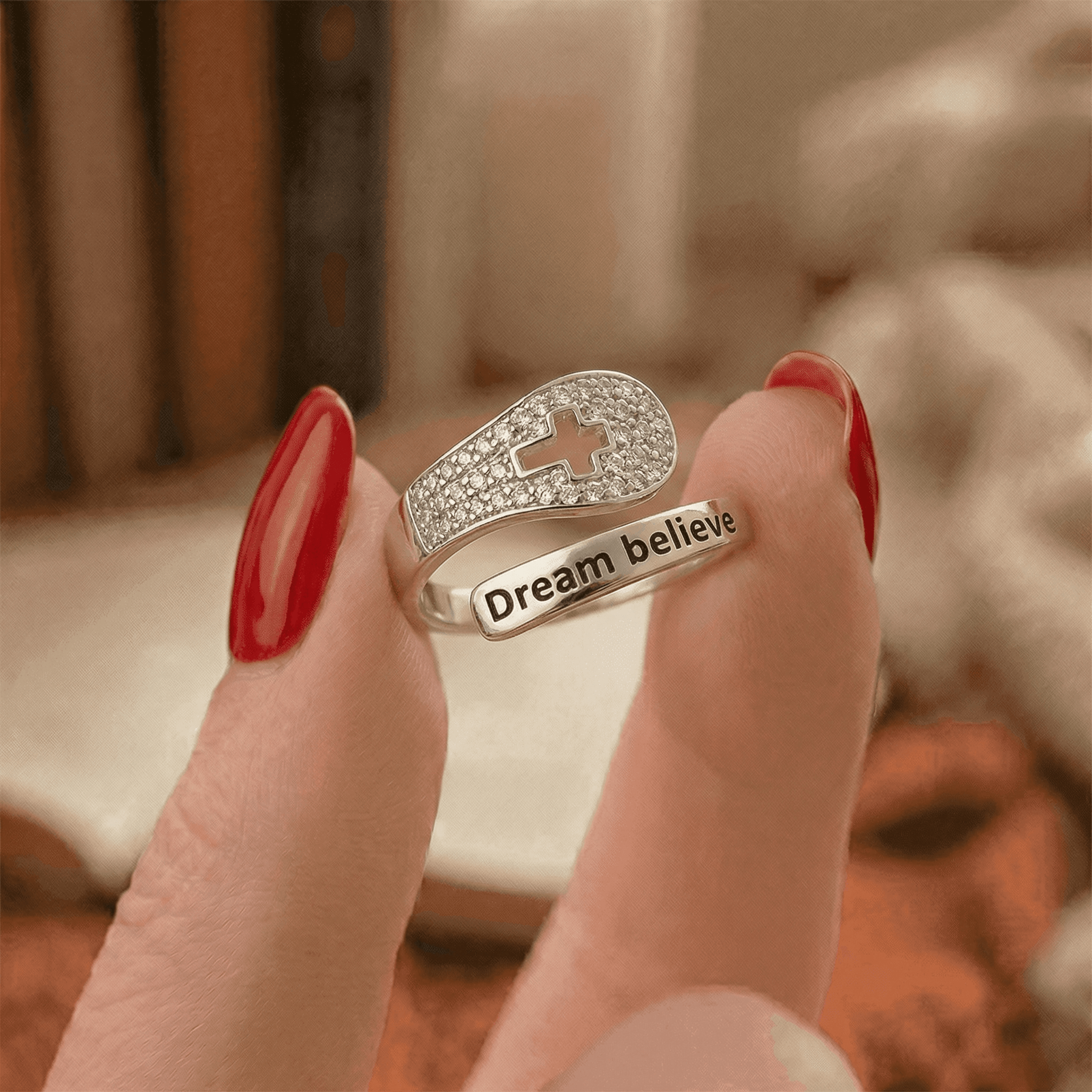 Dream believe - Faith Ring