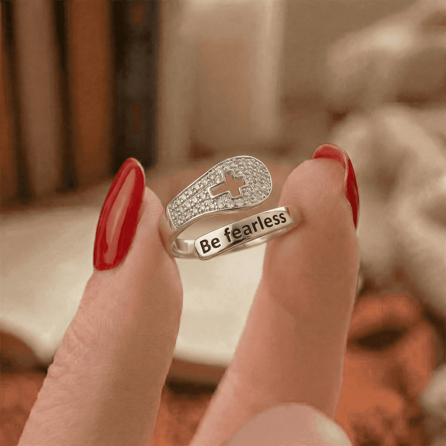 Be fraless - Faith Ring