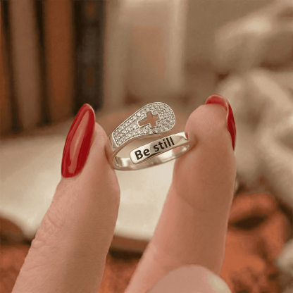Be still - Faith Ring