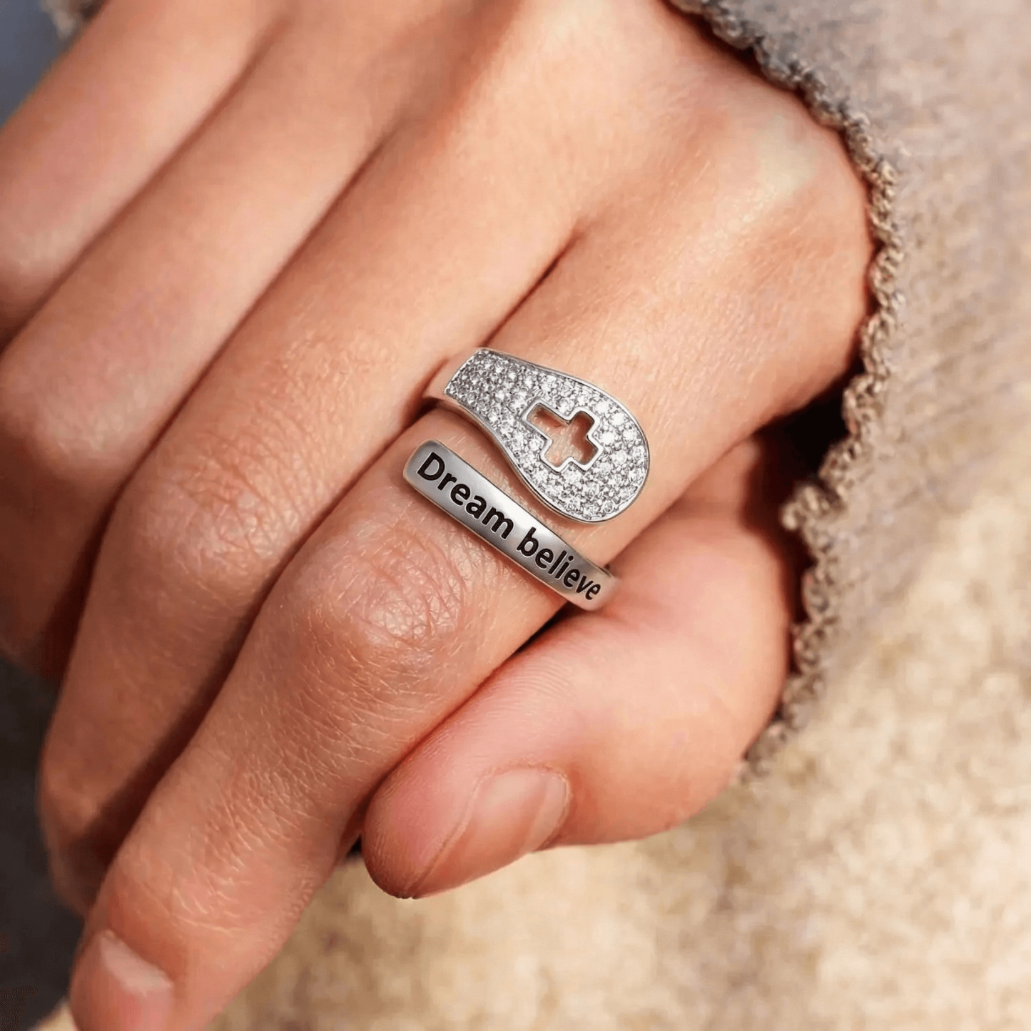 Dream believe - Faith Ring