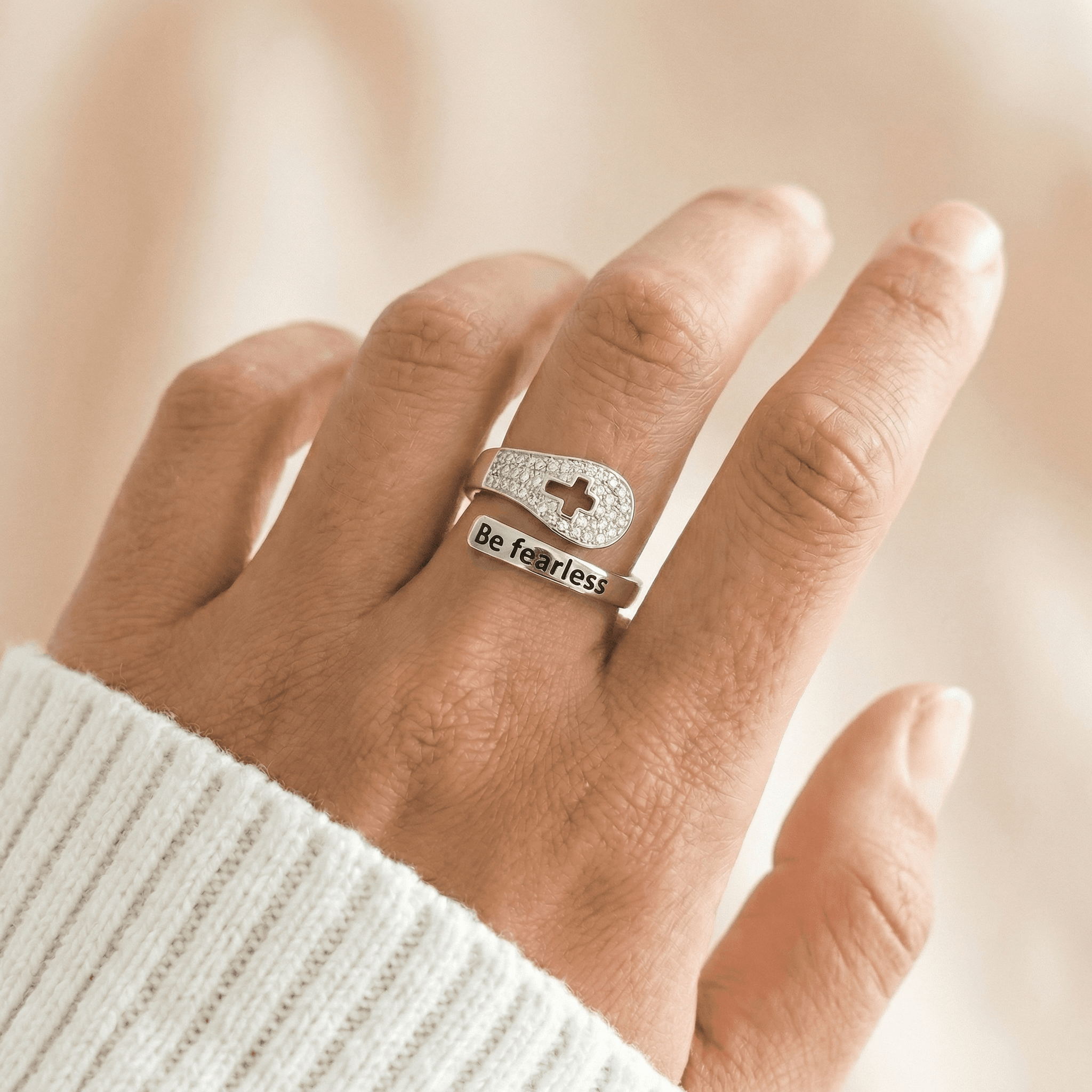Be fraless - Faith Ring