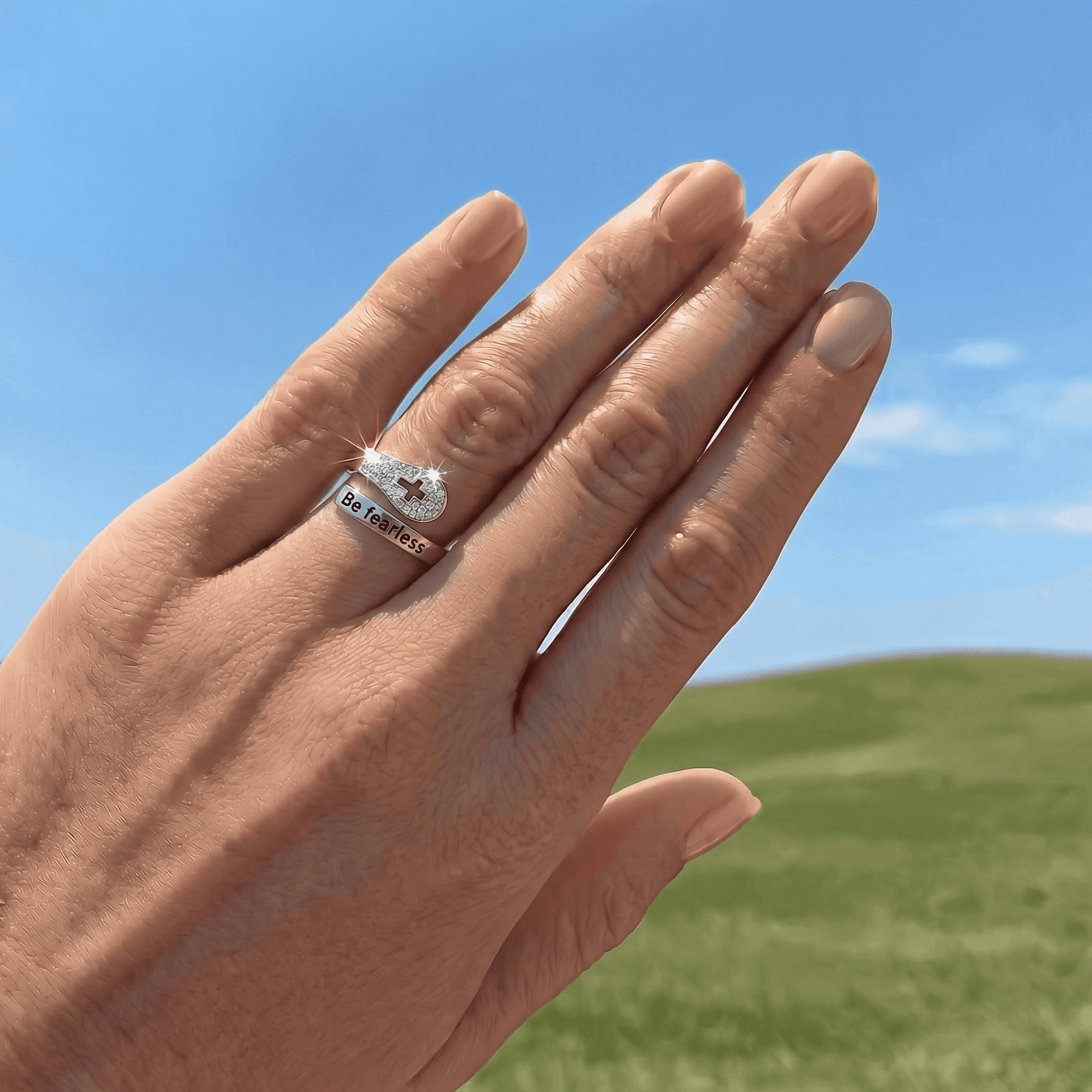 Be fraless - Faith Ring