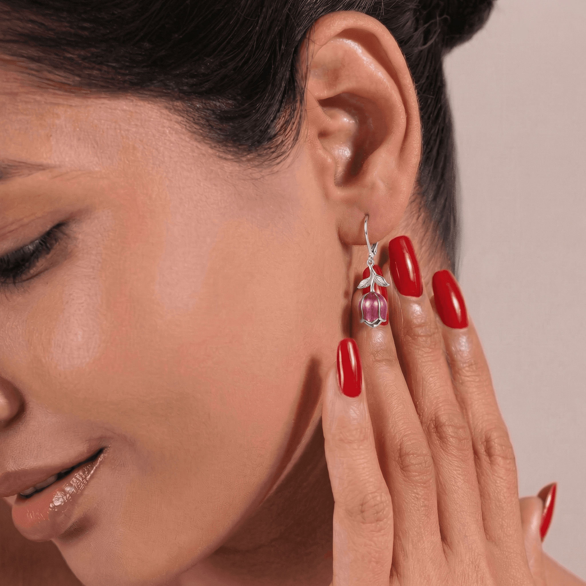 Easter Flower Earring