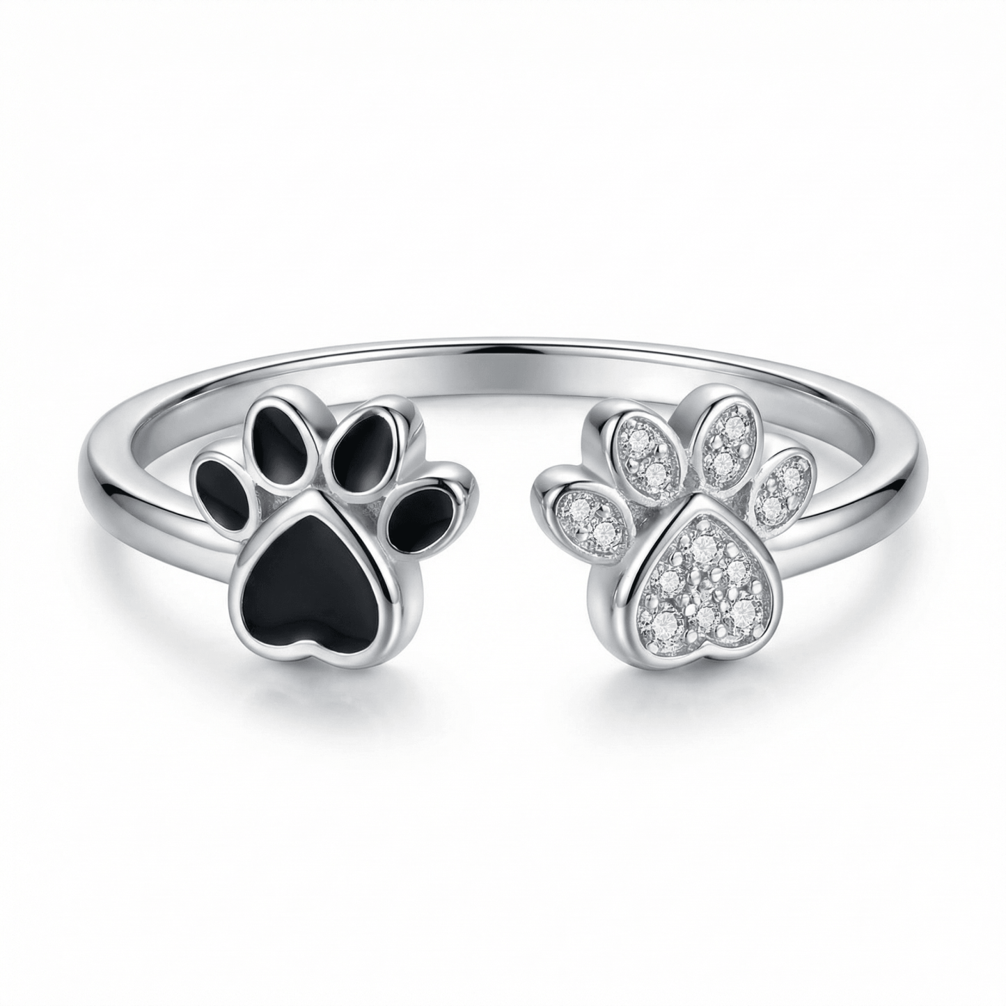 Diamond Paw Ring