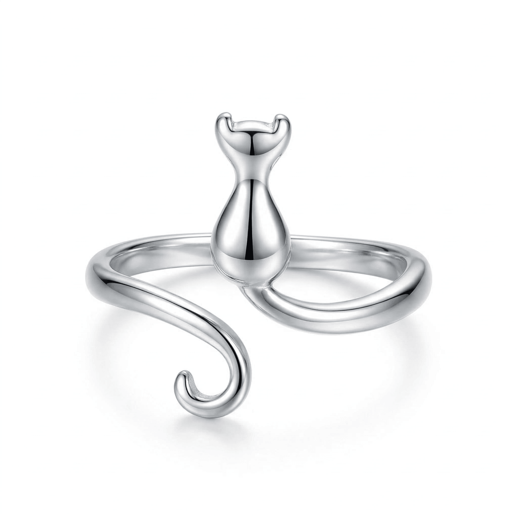 Minimalist Kitty Ring