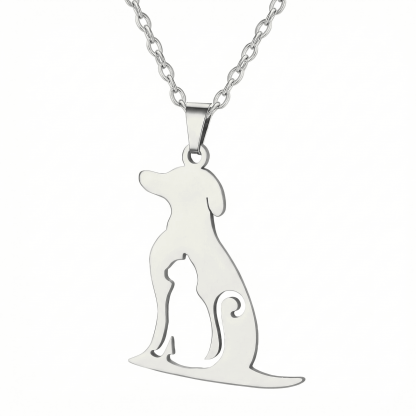 Cat & Dog necklace