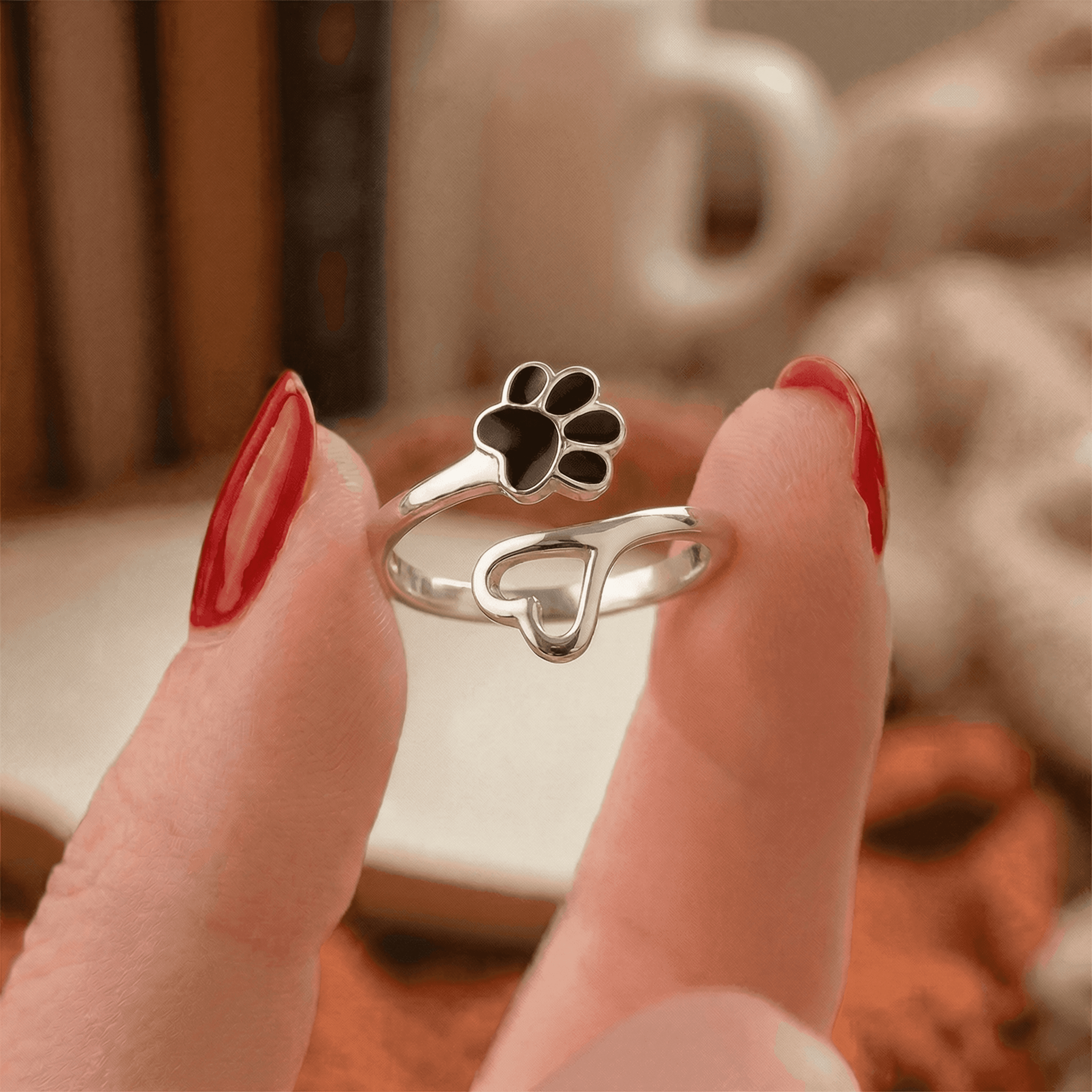 Love & Paw Ring