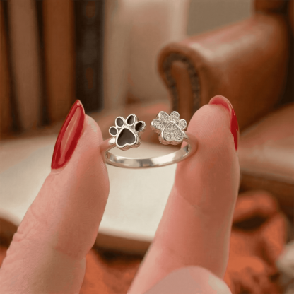 Diamond Paw Ring