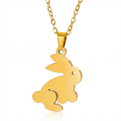Running Bunny Necklace