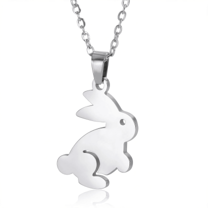 Running Bunny Necklace