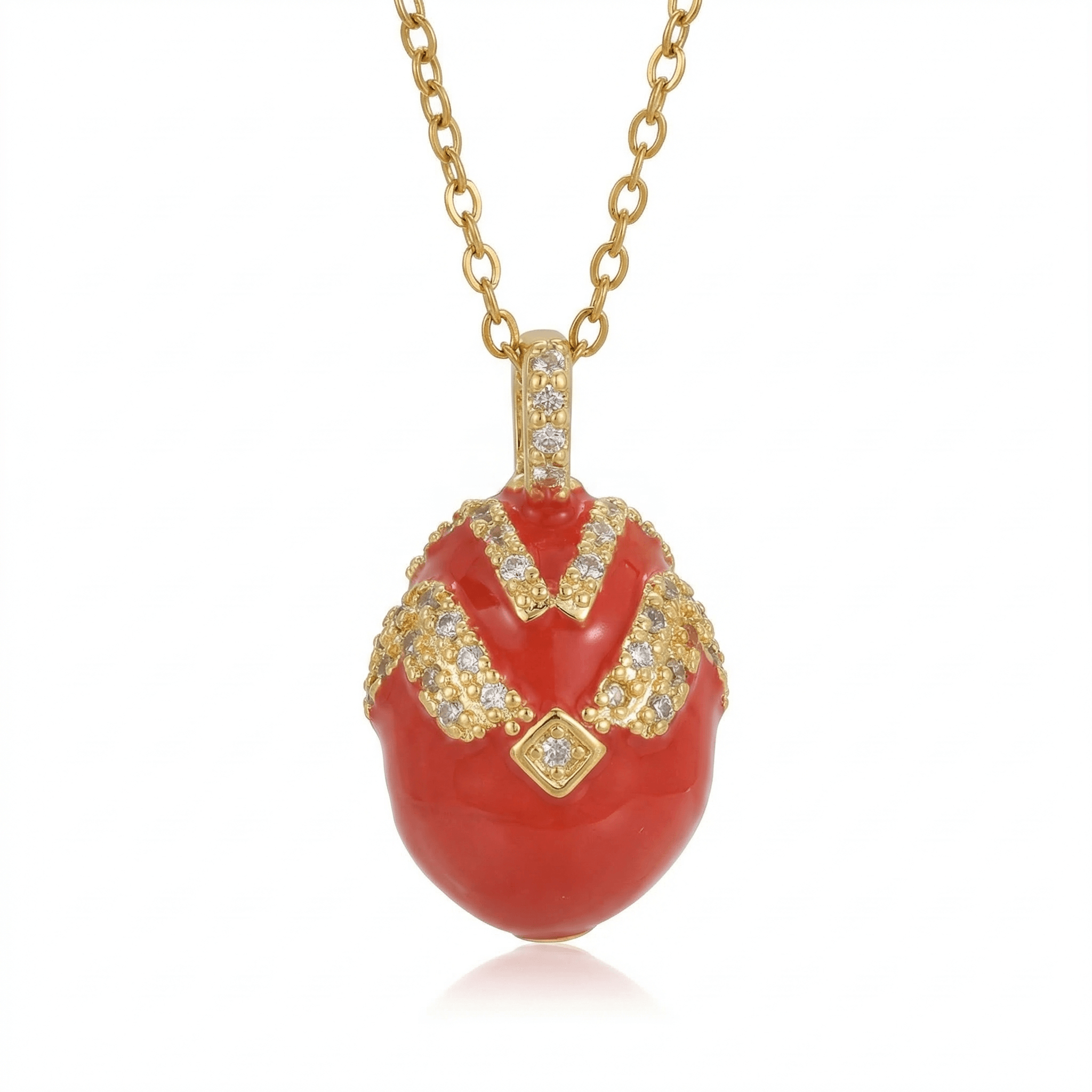 Holy Red Egg Necklace