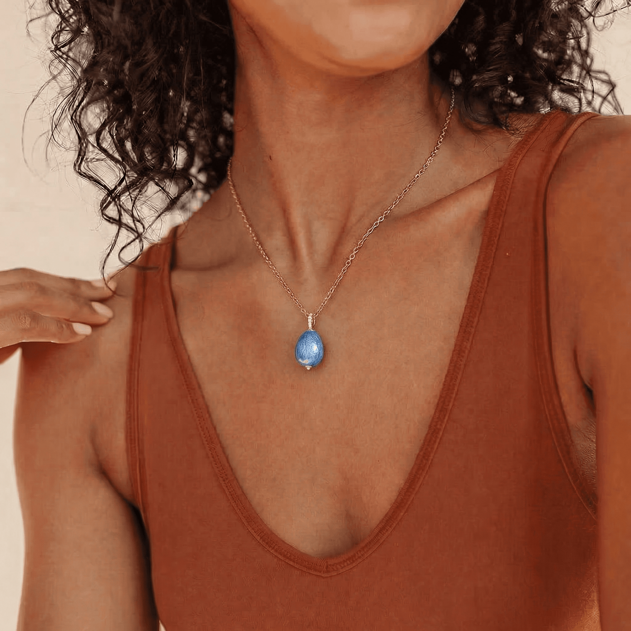 Bizarre Egg Necklace