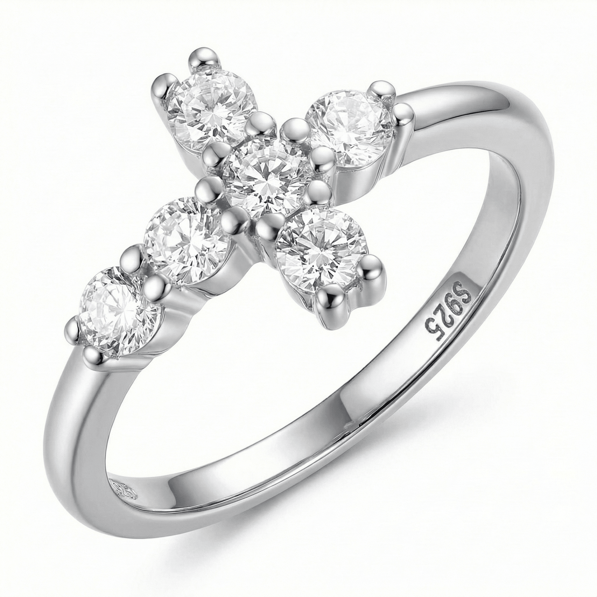 Cute Cross Ring