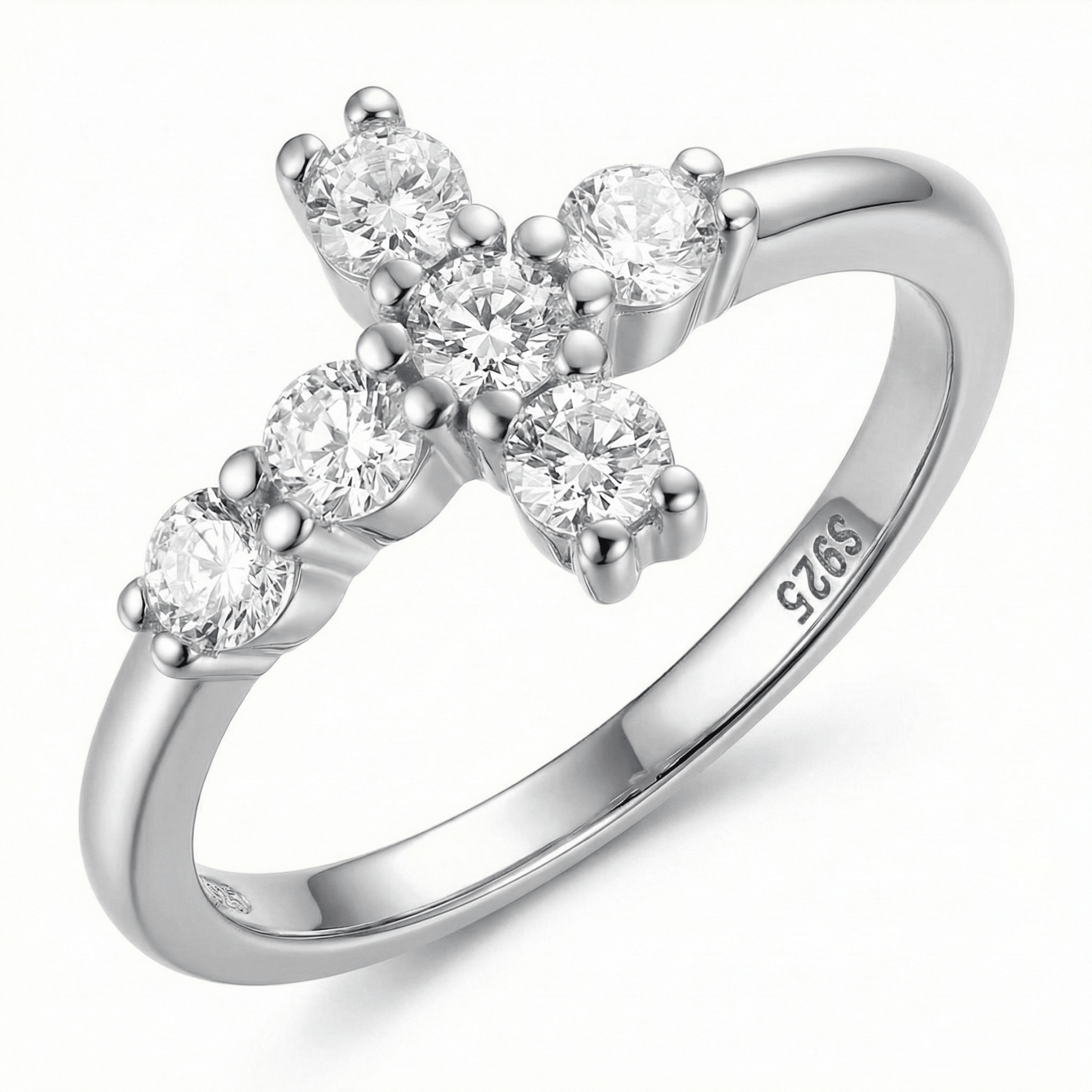 Cute Cross Ring