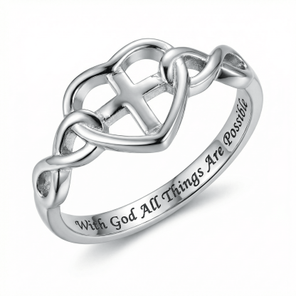 Cross In my Heart Ring