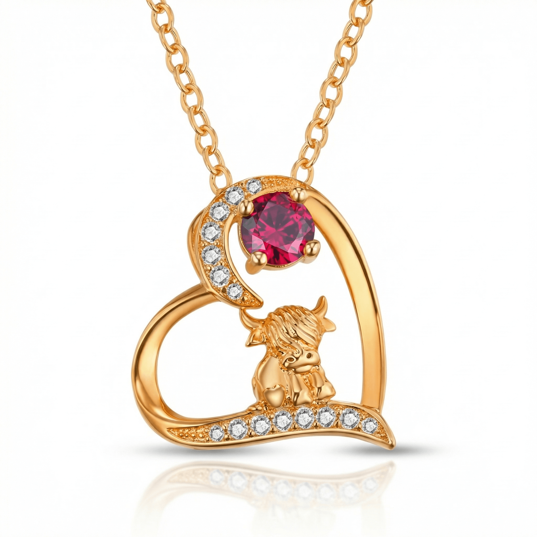 Highland cattle Lover Necklace