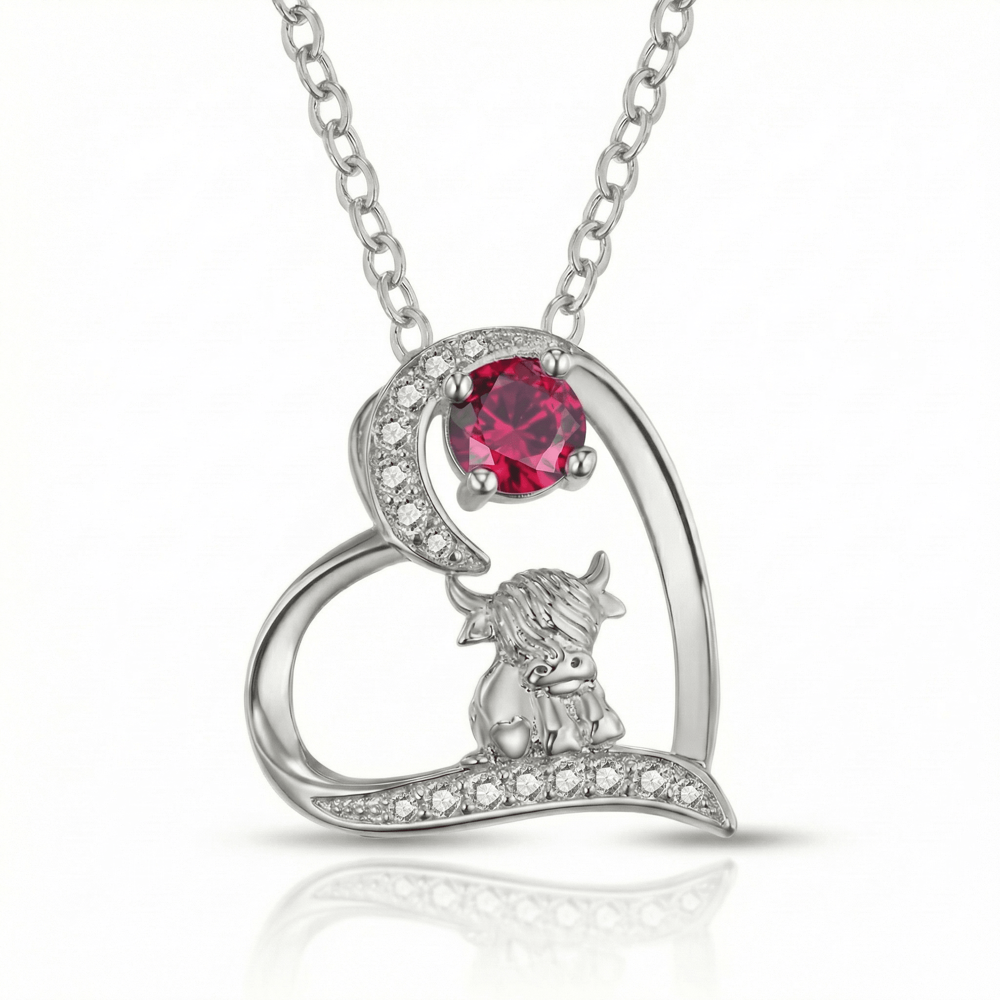 Highland cattle Lover Necklace