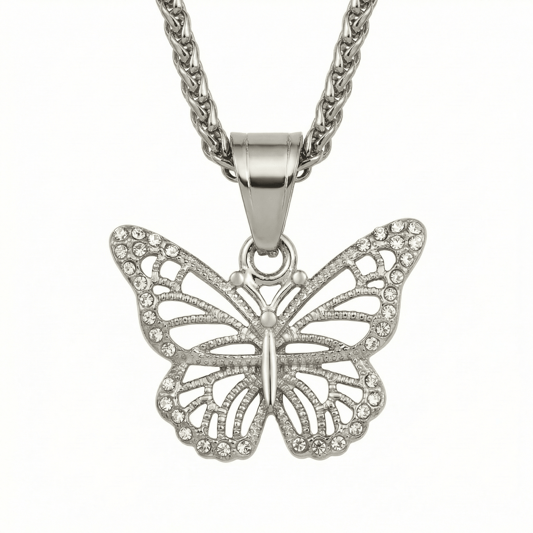 Minimalist Butterfly Necklace