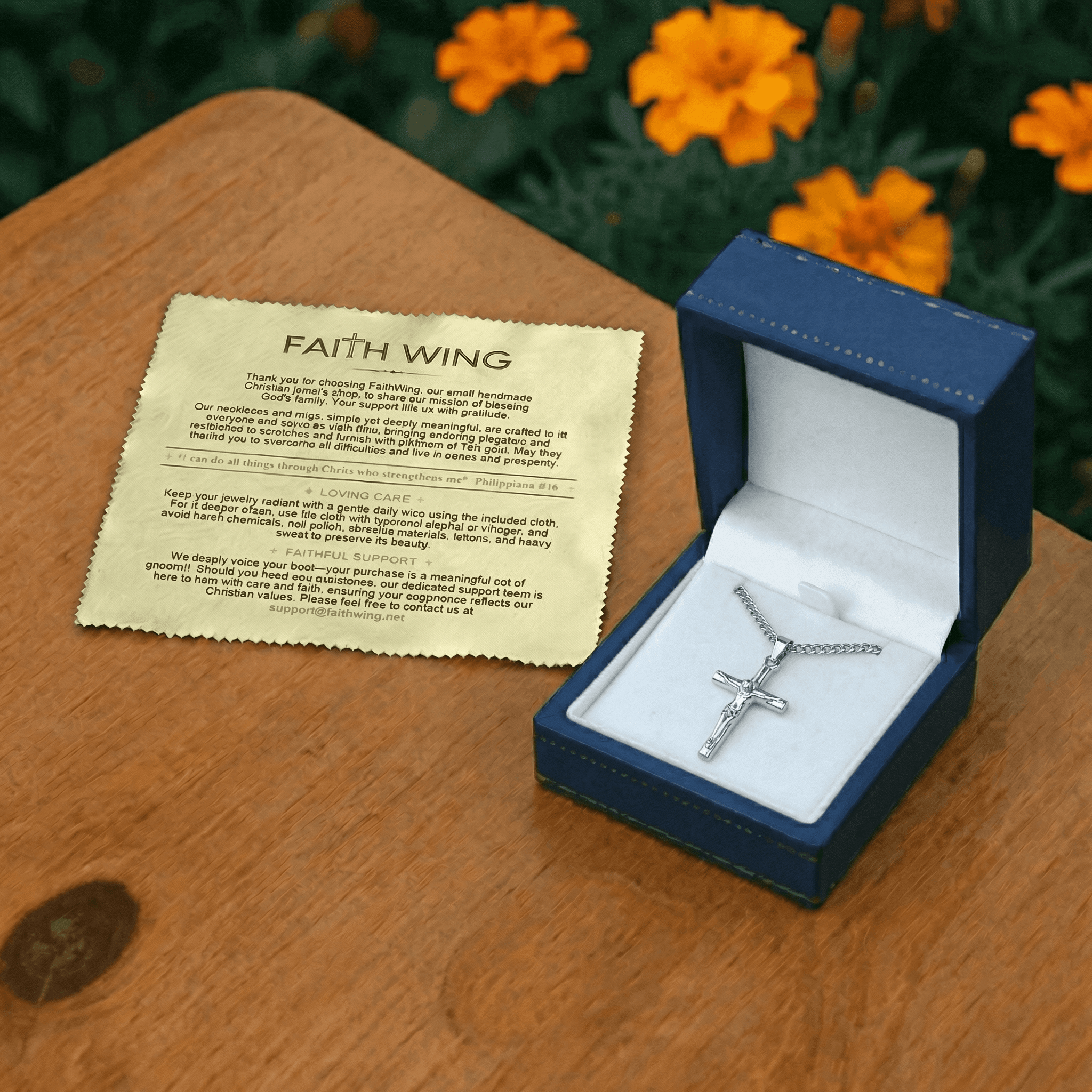 Crucifix Necklace sim