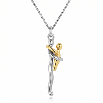 Hug my Mom Necklace